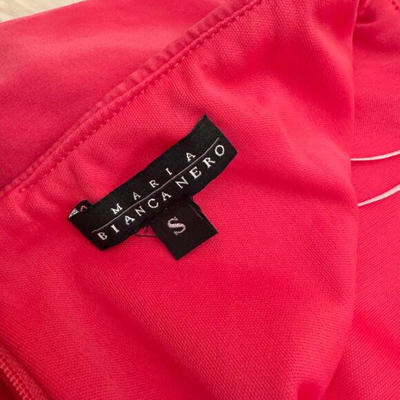 Maria Bianca Nero Pink Bodycon Pencil Mini Skirt Small NWOT - Picture 4 of 9